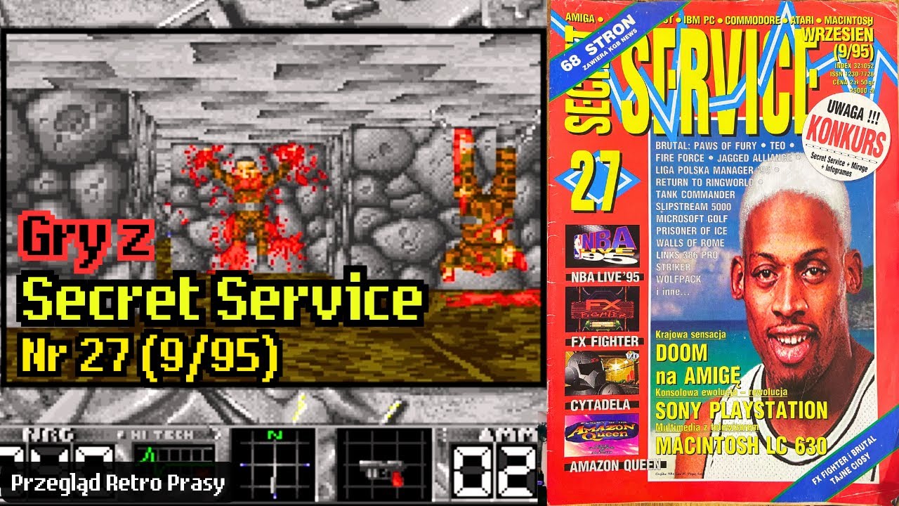 Gry z Secret Service 27 (wrzesień 1995) | Przegląd Retro Prasy