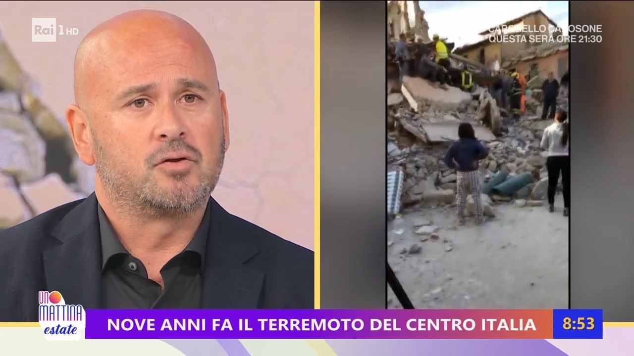 Sisma di Amatrice: 9 anni dopo - Unomattina estate 25/08/2025