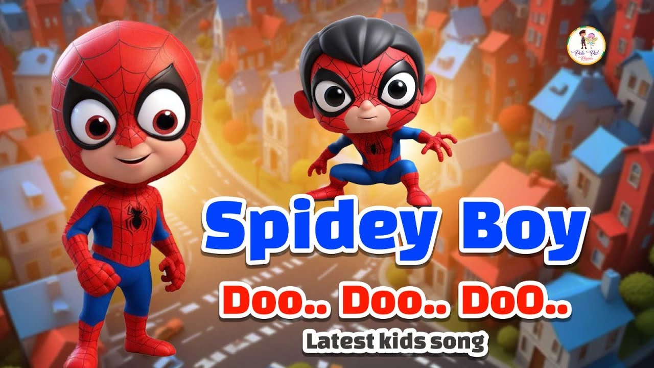 Spidey Boy Doo Doo Doo Kids Song | Nursery Rhyme | Polo Pal Rhymes #kidssongs #kidsmusic