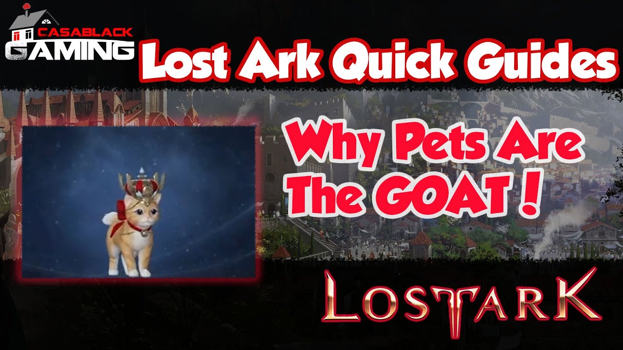 Lost Ark Pets Quick Guide - Best Pets Ever?