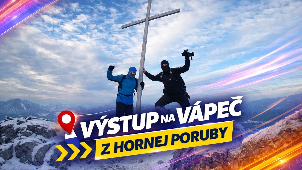 Výstup na Vápeč z Hornej Poruby ❄️🏔️💪