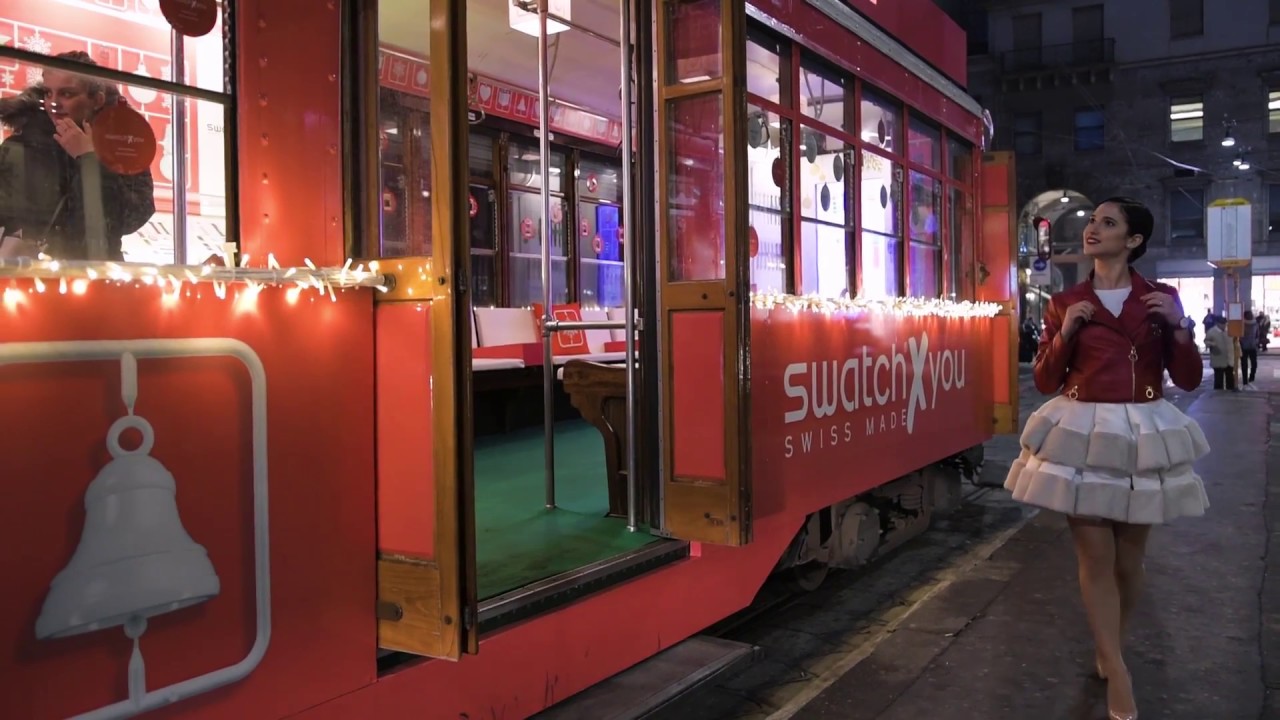 SWATCH X LODOVICA COMELLO - #SWATCHXYOU TRAM MILAN