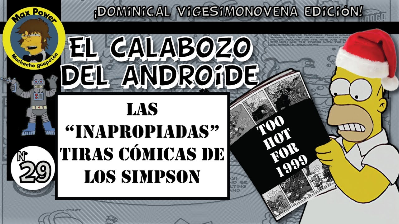 El Calabozo del Androide: Las "inapropiadas" tiras cómicas de Los Simpson