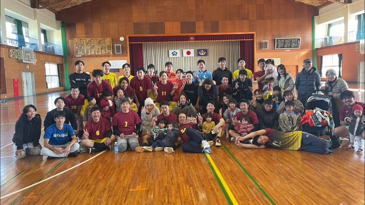 25年度 宮崎県　県下一般9人制バレー　K.OLD🆚宮崎光陽　2セット目