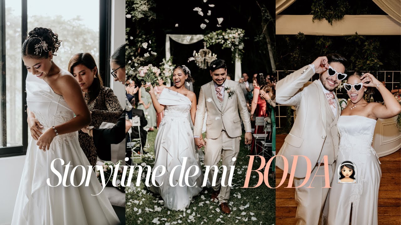 TODO LO QUE PASÓ EL DÍA DE MI BODA 👰🏻‍♀️💍 STORYTIME (getting ready, baile, tips y recomendaciones)