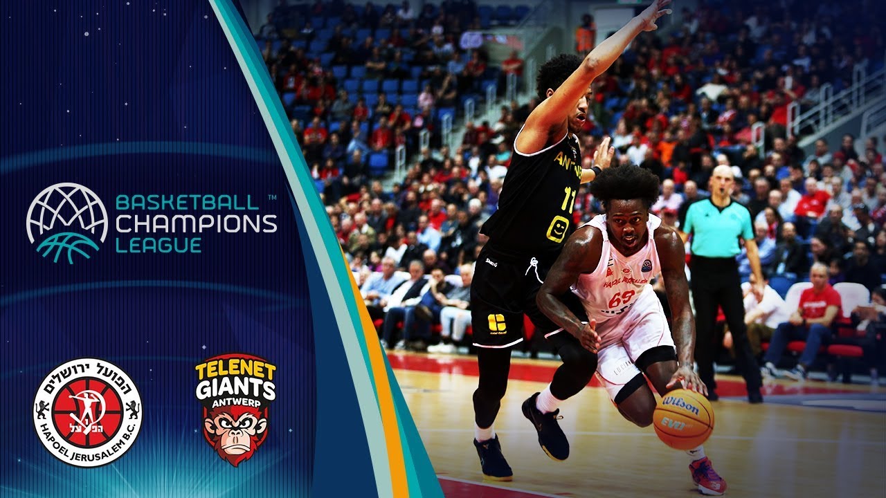 Hapoel Jerusalem v Telenet Giants Antwerp - Full Game - Basketball Champions League 2019-20
