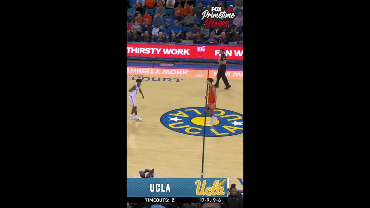 Donovan Dent with 15 Assists vs. Illinois | UCLA Basketball | 02/21/2026