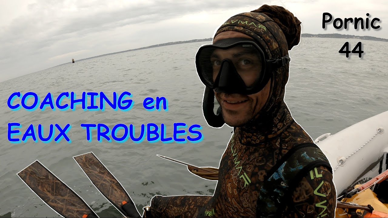 161🐟  Coaching Stage chasse sous-marine en eau trouble - 44 - Loire Atlantique - VIDÉO SOUS TITRÉE
