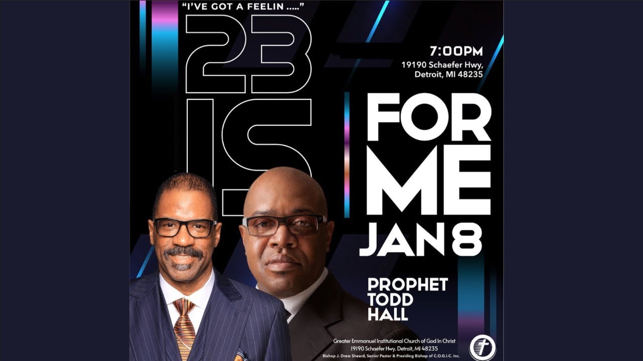 Revival with Prophet Todd Hall | GEI COGIC | Bishop J. Drew Sheard