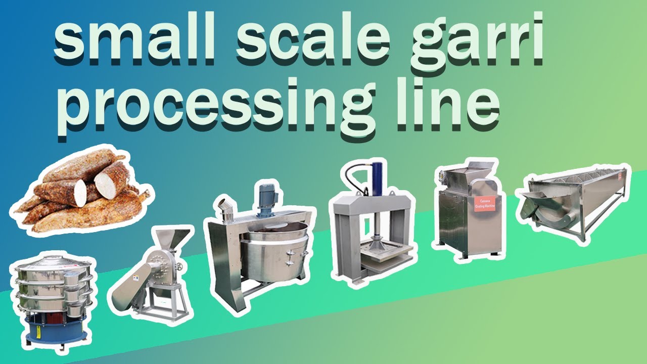 why choose us for small garri processing line?
