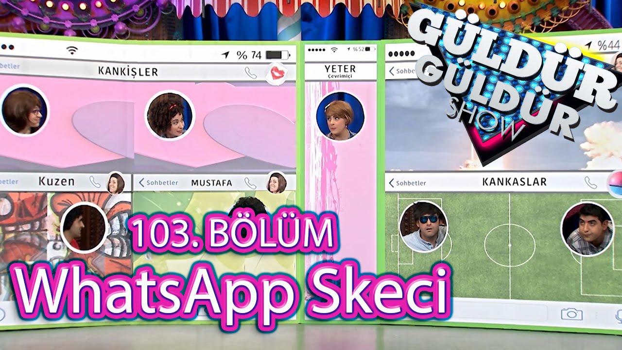 Güldür Güldür Show 103. Bölüm, WhatsApp Skeci