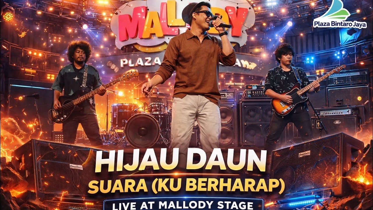 Hijau Daun Live! Suara (Ku Berharap) – Soundsystem & Mixing by Sanset Production