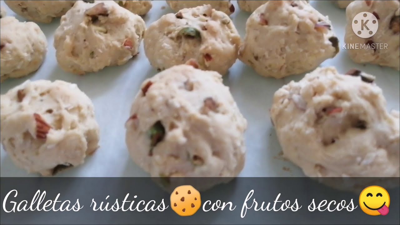 Galletas R&Uacute;STICAS con frutos secos y chips CHOCOLATE