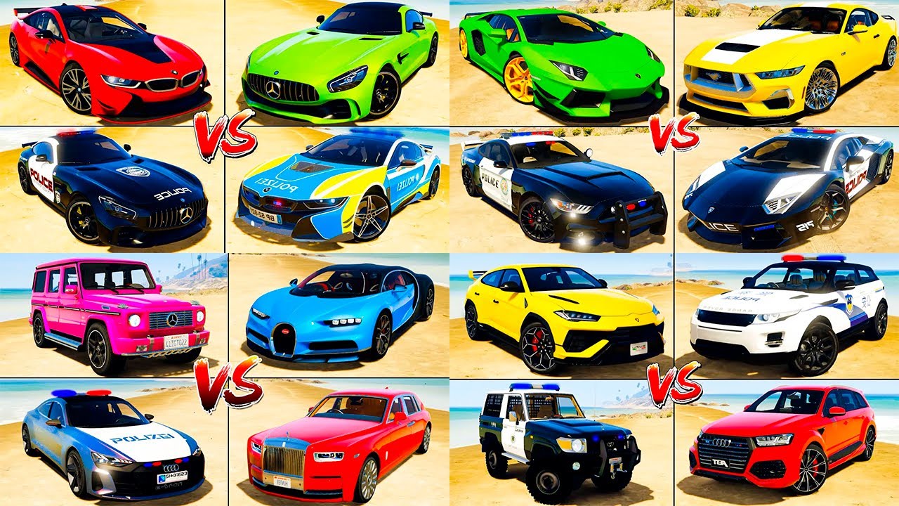 Which SUPER Car Reigns Supreme in GTA 5? BMW vs Mercedes vs Lamborghini