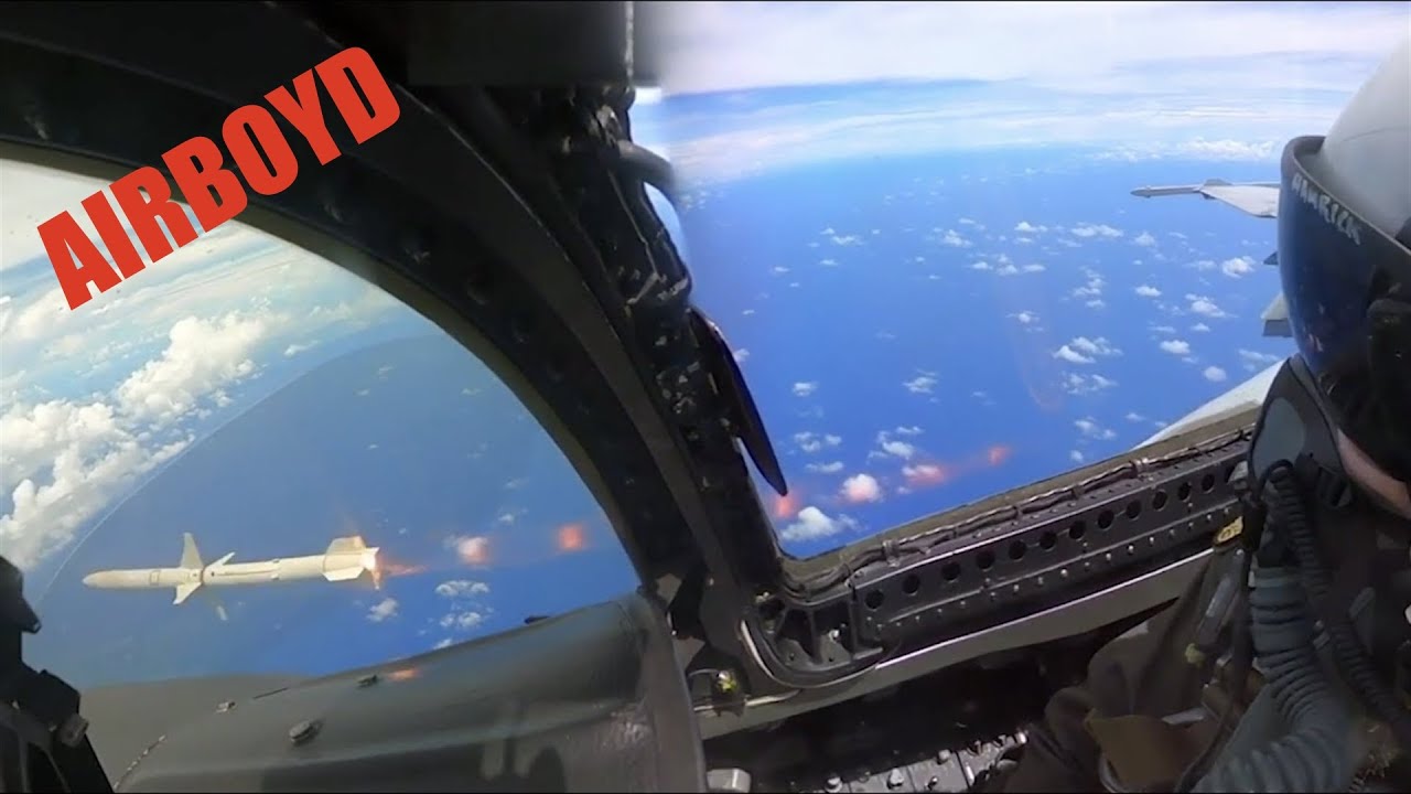 EA-18 F/A-18 Launch HARM SLAM-ER JSOW &bull; SINKEX