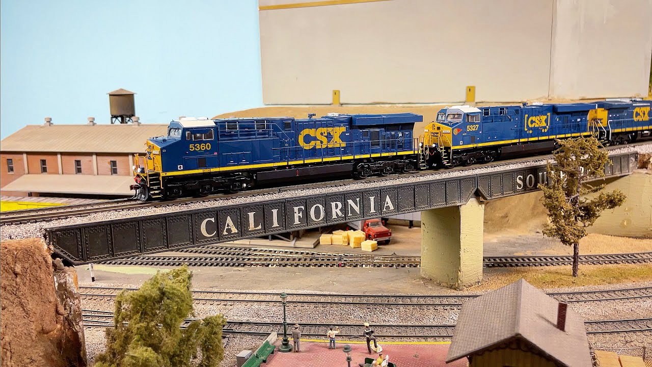 The California Southern Model Railroad Club HO Scale Model Train Layout