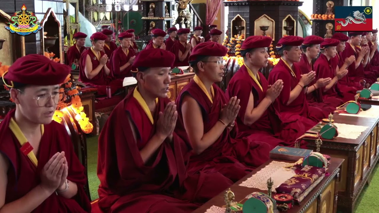 Oct0323 Dewachen Monlam Day 10 (Buddha Amitabha Prayers) Part 3/3  Drukpa Lineage #GyalwaDokhampa