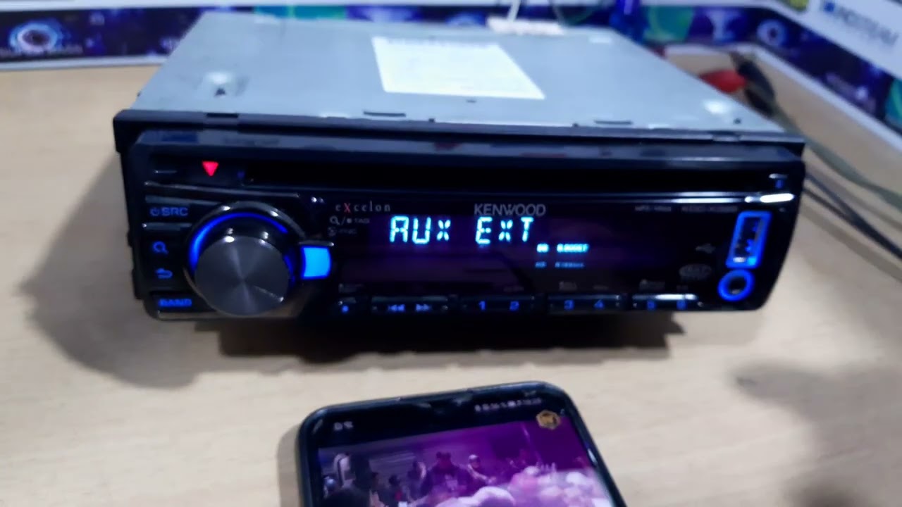 Kenwood Excelon KDC-X395 BT AUDIO
