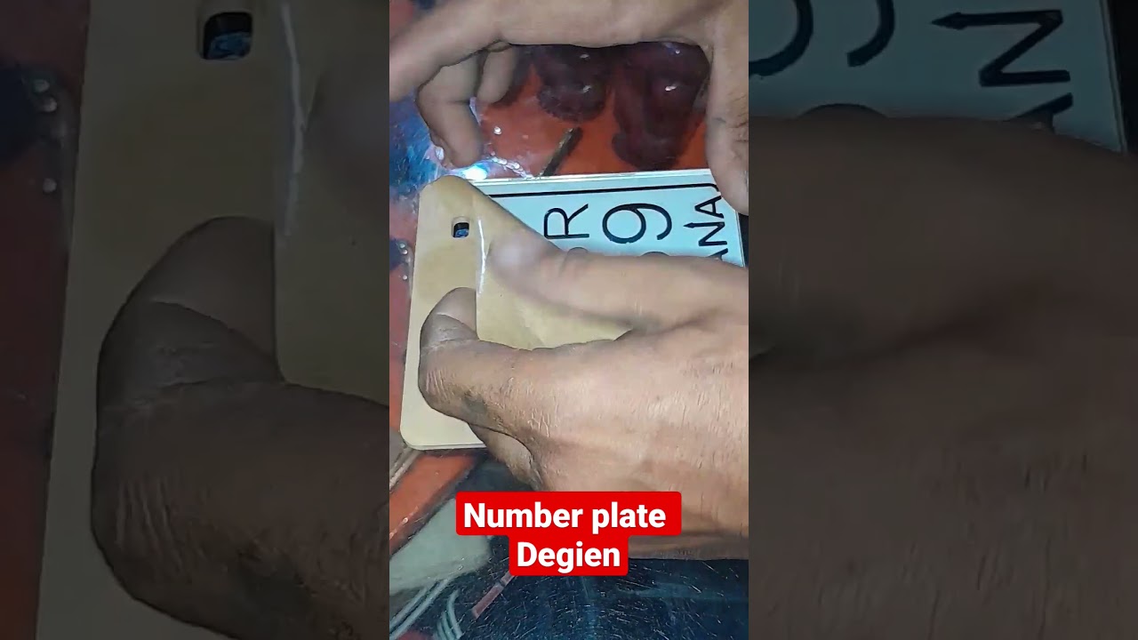 Bike Number plate style 