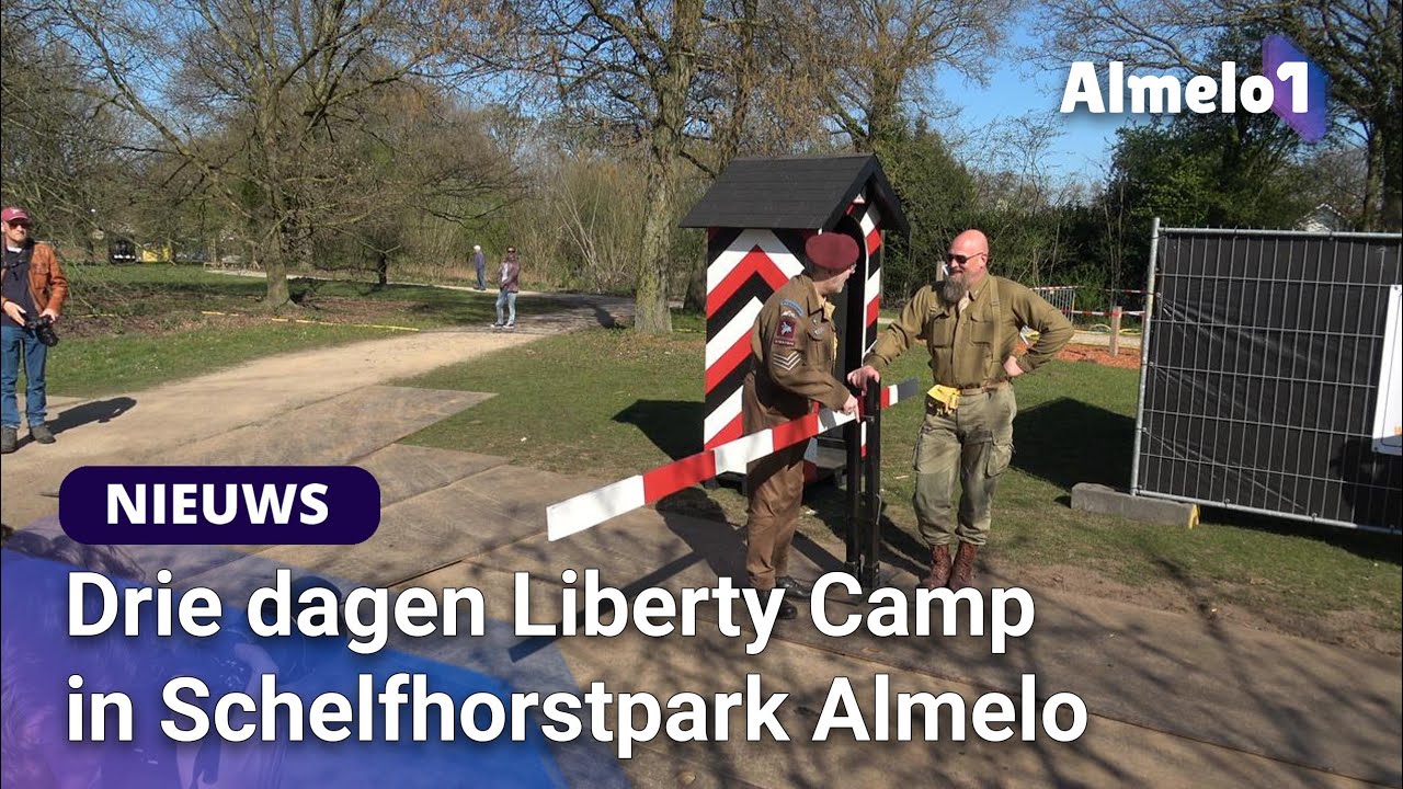 Drie dagen Liberty Camp in Schelfhorstpark