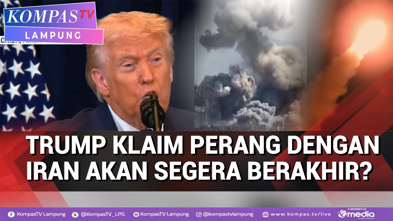 Trump Klaim Perang dengan Iran akan Segera Berakhir, Pendiri Synergy Policies: Tidak Bisa Dipercaya