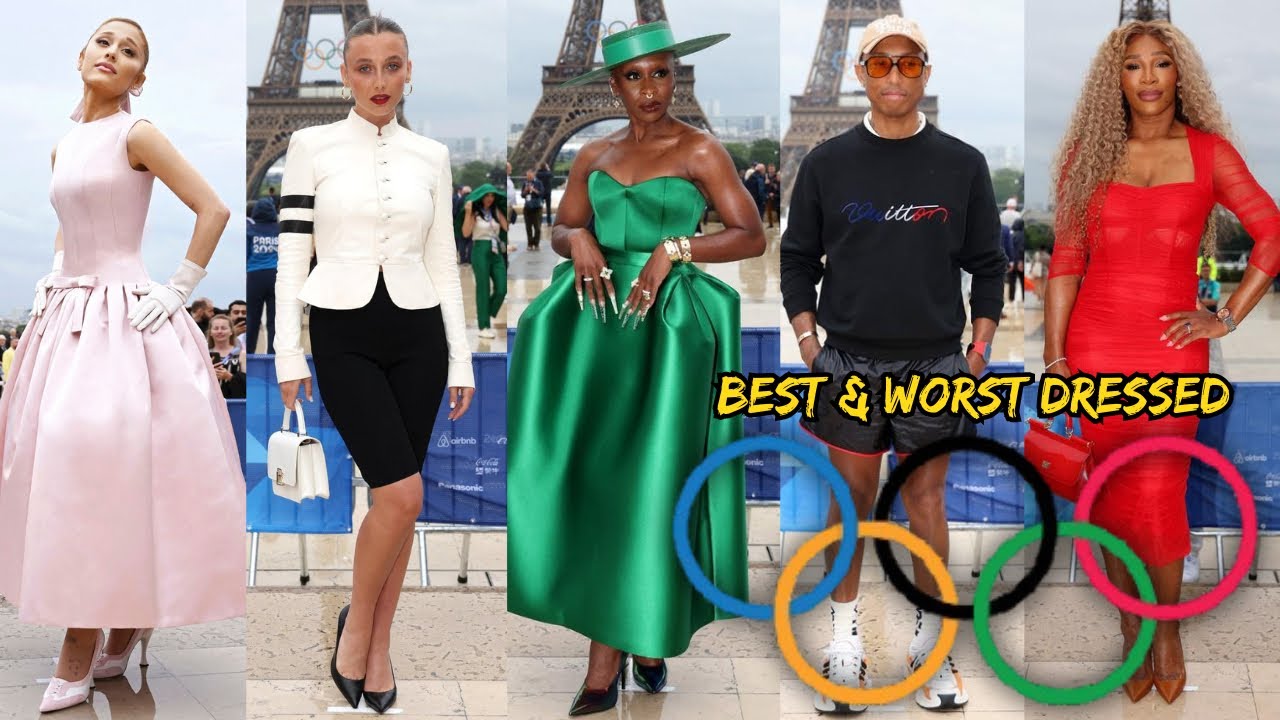 TOP 10 BEST & WORST DRESSED AT THE OPENING CEREMONY OF THE OLYMPICS 2024!