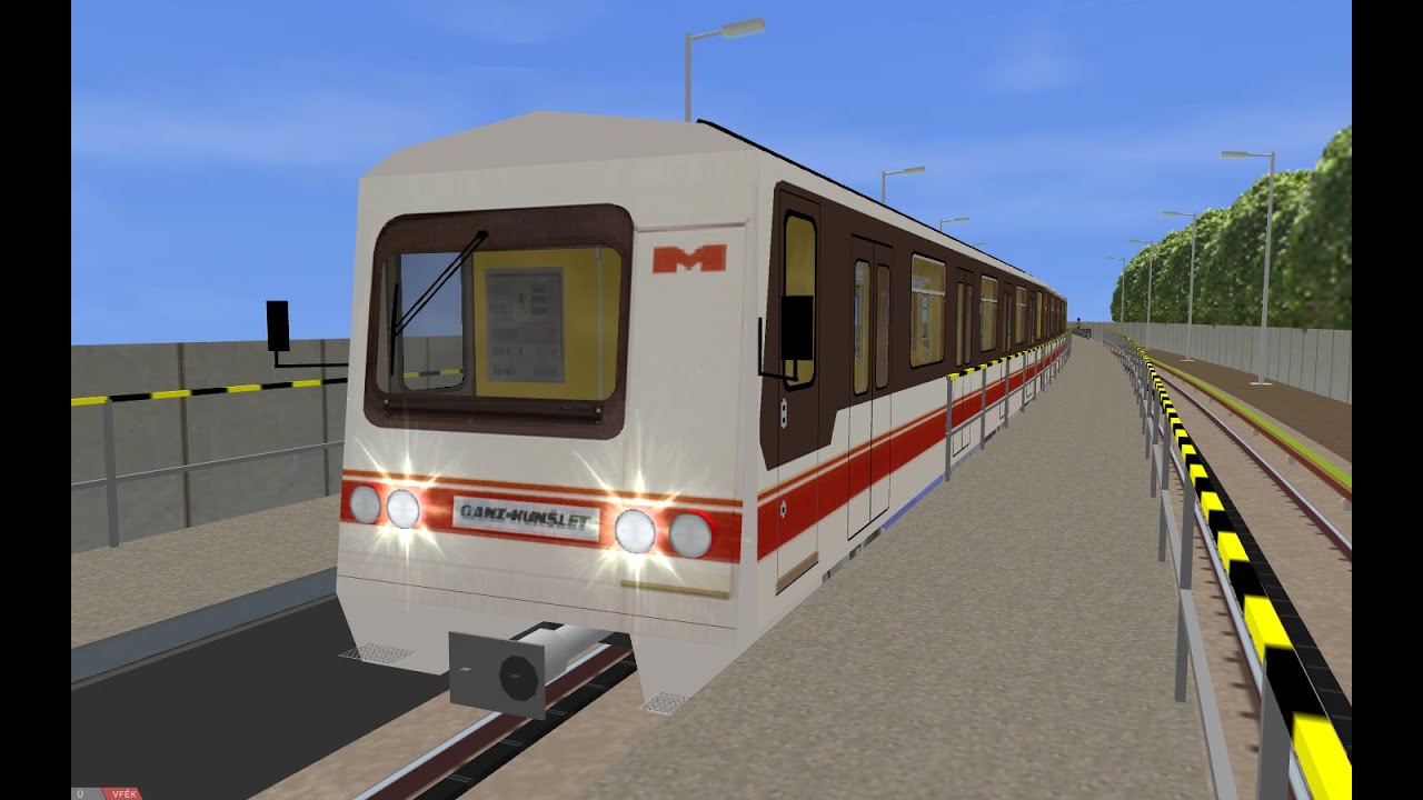 OpenBVE｜M3 ➤ Újpest-Központ M｜BKV Ganz-HUNSLET G2