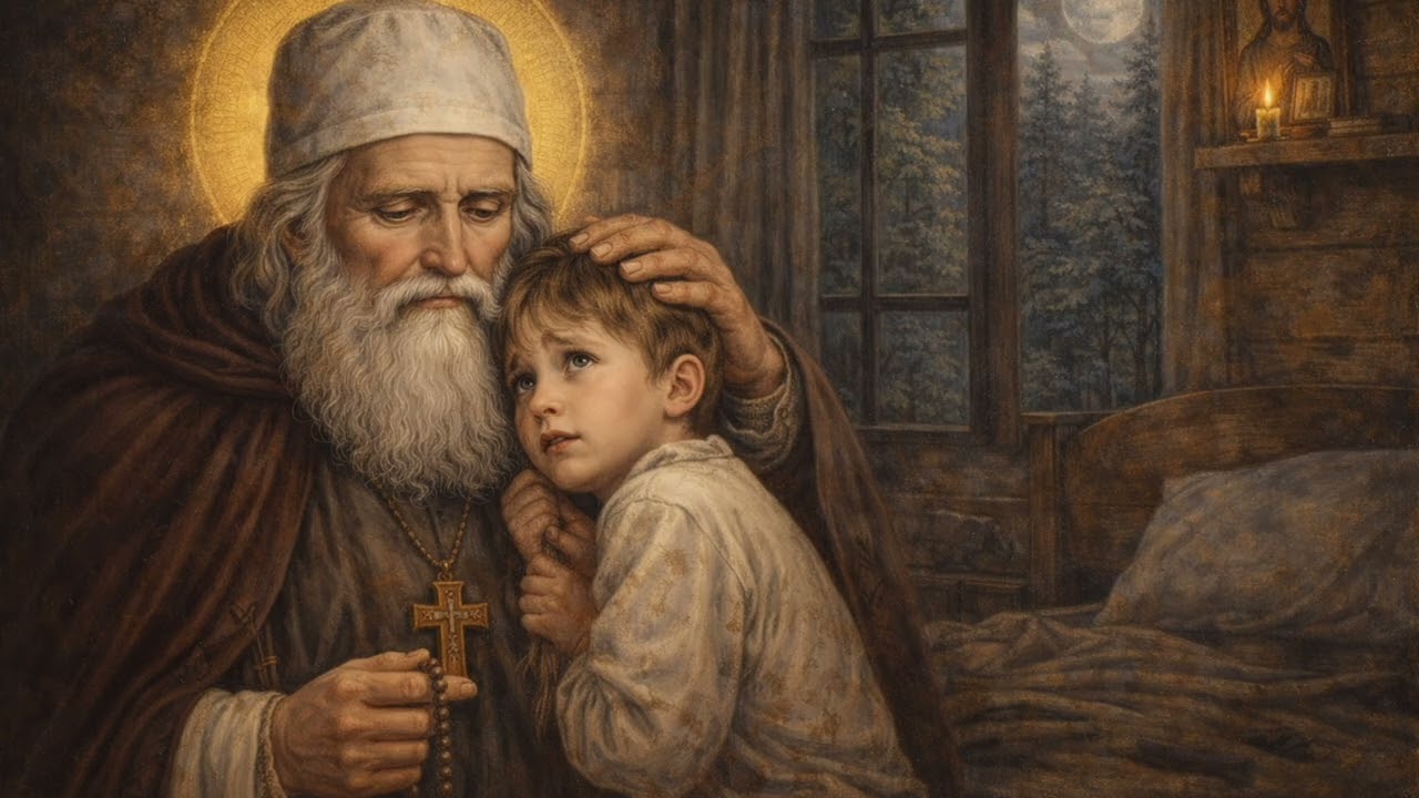 Молитва об избавлении ребёнка от страхов, испугов и переполохов к преподобному Серафиму Саровскому