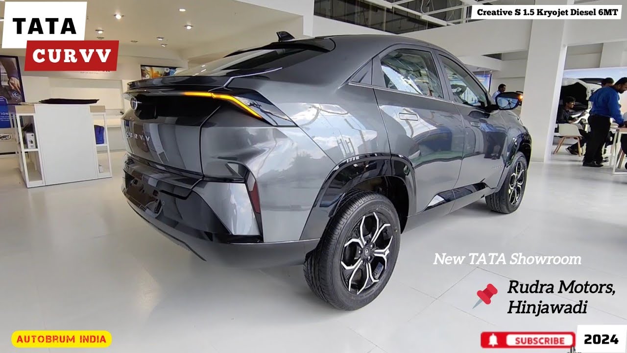 2024 Tata Curvv 😍 Creative S 1.5 Kryojet Diesel 6MT | Coupe SUV | Features, Specs & Prices 💫