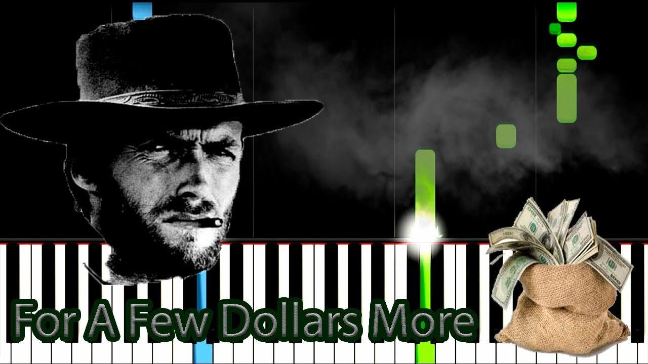 Ennio Morricone - For A Few Dollars More | Piano Tutorial (Synthesia)