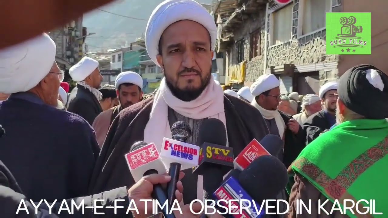 Ayam-e-Fatima observed in Kargil with Peaceful processions by AJUIAK and IKMT UT Ladakh 