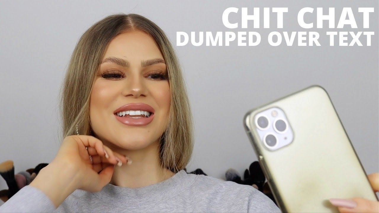 CHIT CHAT GRWM | HE ENDED IT OVER A TEXT? & BIG NEWS!