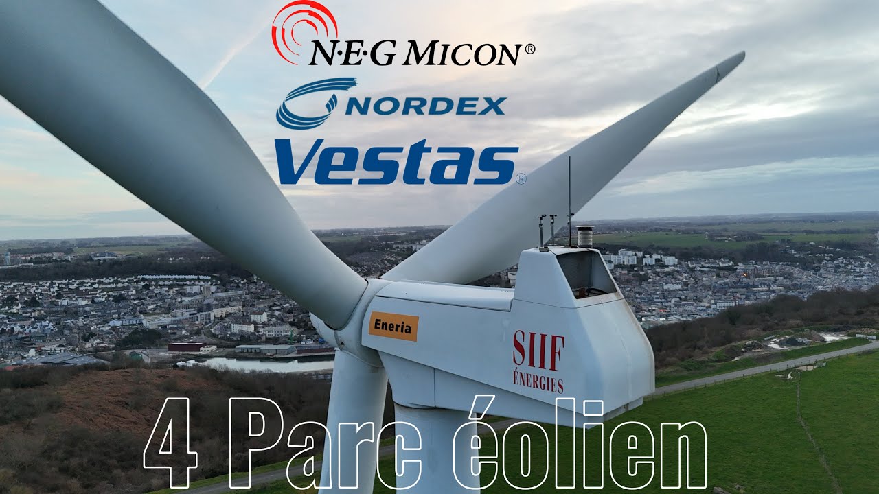 4 Parc éolien ( Fécamp ) ( Vestas ) (Nordex) !!!