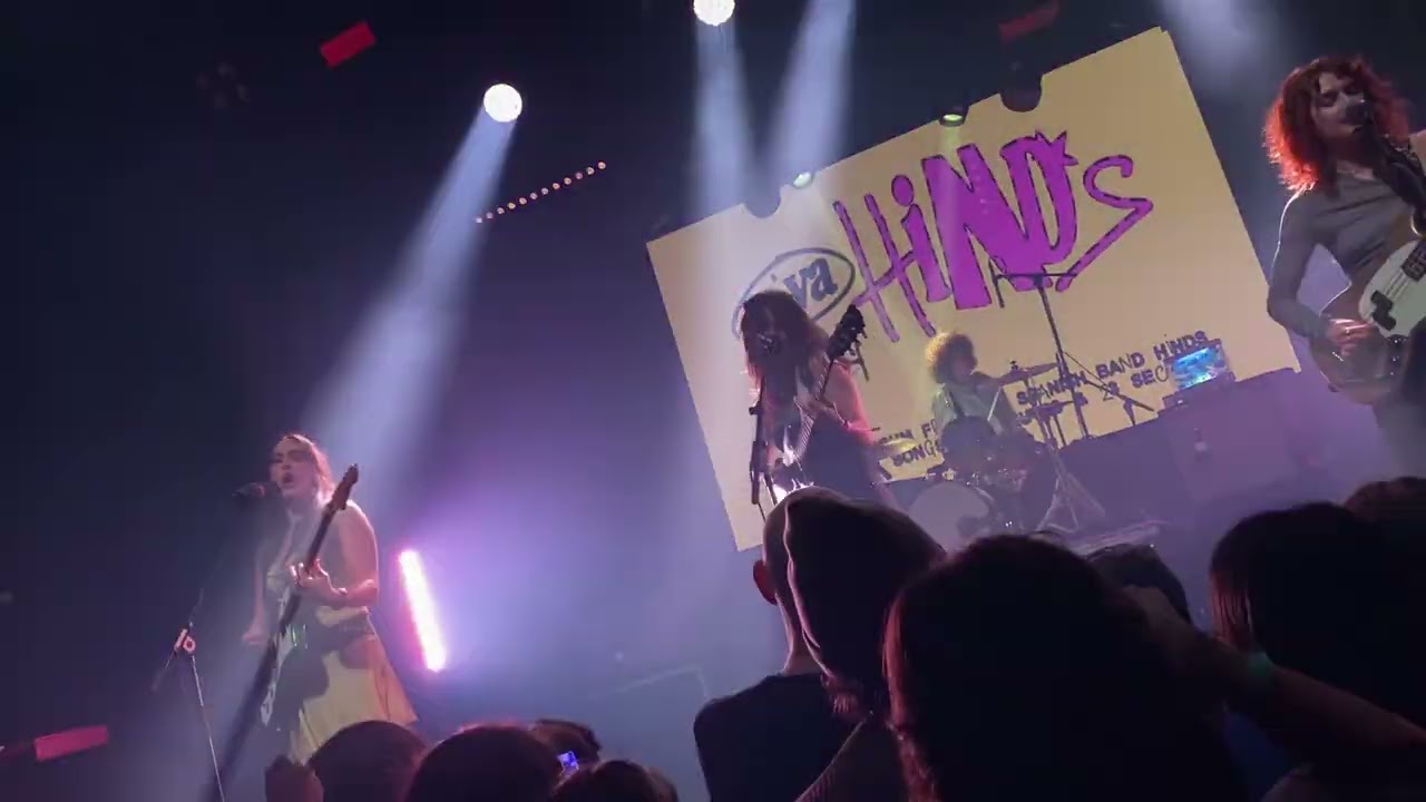 HINDS. Boom Boom Back. Sala Apolo. Barcelona 25th January 2026