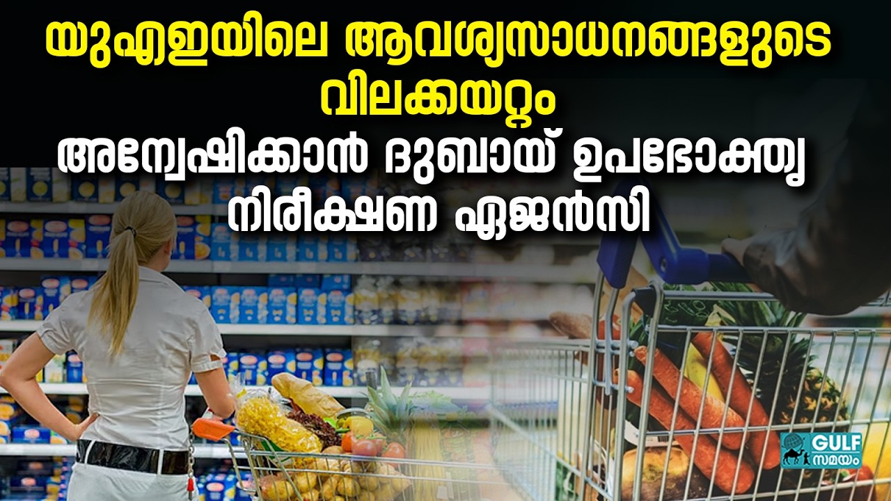 UAE News: വിപണിയിൽ കൃത്രിമ വിലക്കയറ്റമോ? പരിശോധന കർശനമാക്കി ദുബായ് ഉപഭോക്തൃ സംരക്ഷണ വകുപ്പ്