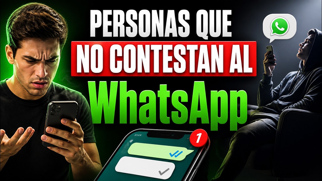 Psicología de quien NO te responde en WhatsApp (lo que significa de verdad)