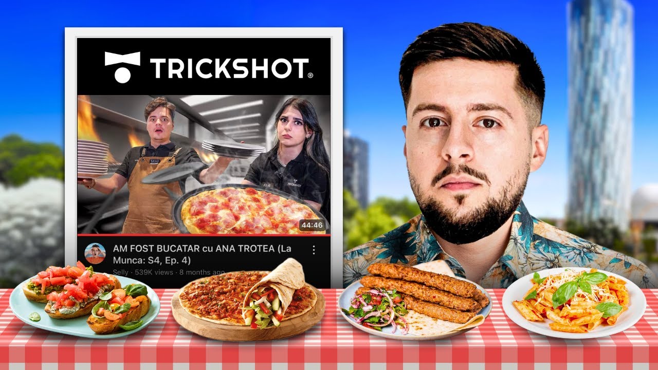 TESTEZ RESTAURANTE PROMOVATE DE INFLUENCERI - EP.1 TRICKSHOT