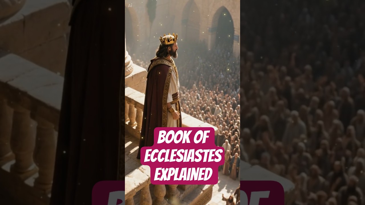 Ecclesiastes in 60 seconds