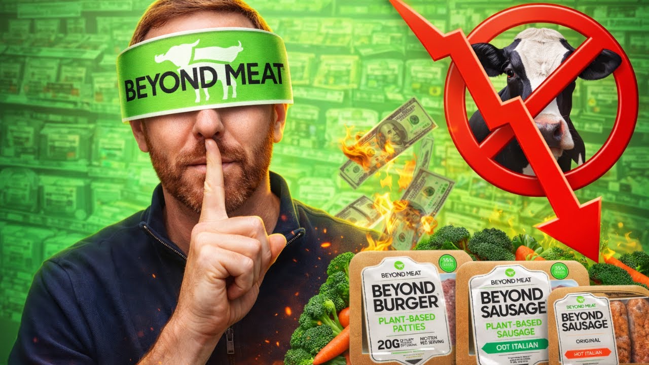 A BOLHA DO MERCADO VEGANO (O fim bilionário da Beyond Meat)....