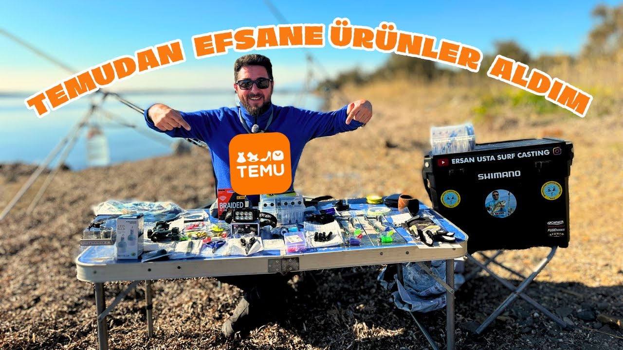 Temu Balıkçılık Malzemelerini Test Etme + Ürünler İyi mi ? #reklam #fishing