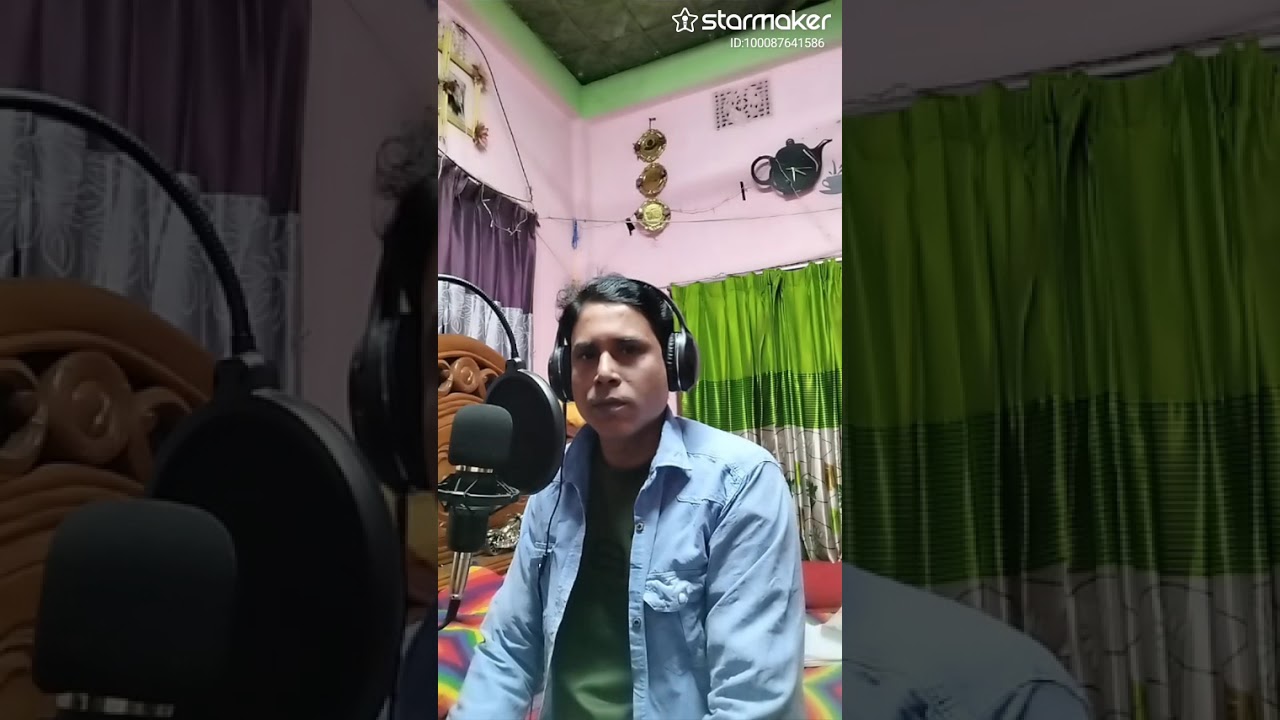 সাজিয়ে গুজিয়ে দে মোড়ে গানটি রেকর্ড করলাম। 
