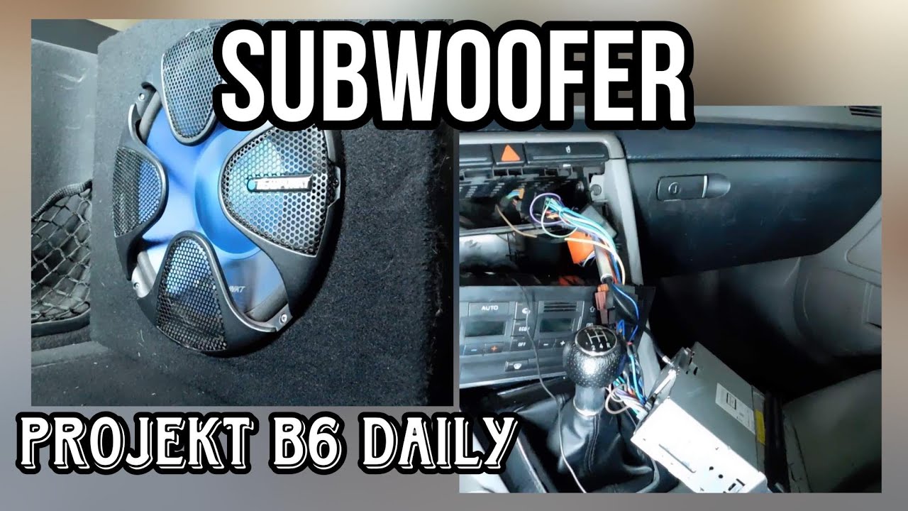 DIALY B6 : Subwoofer! Musi grać piękny bass :D