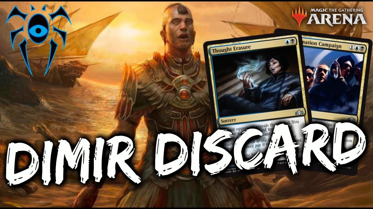 Колода Dimir Discard [MTG Arena] | Сине-черная колода с эффектом сброса карт в стандартном формат...