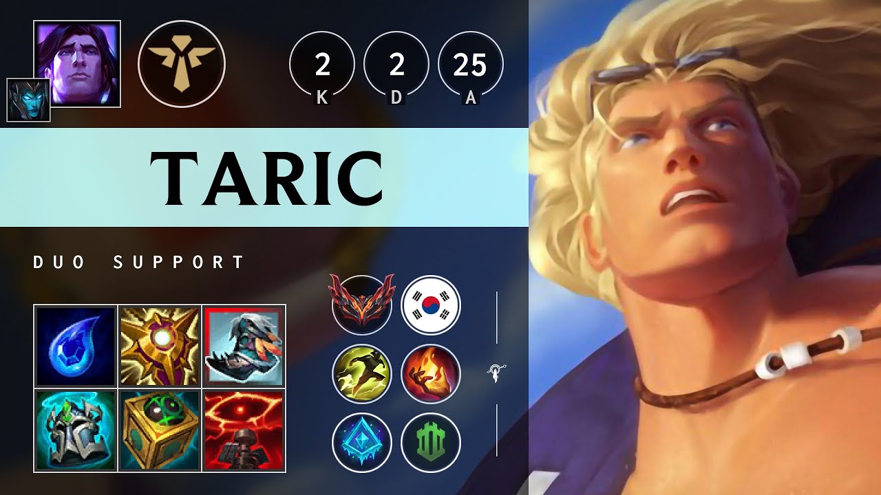 Taric Support vs Renata Glasc - KR Grandmaster Patch 25.11