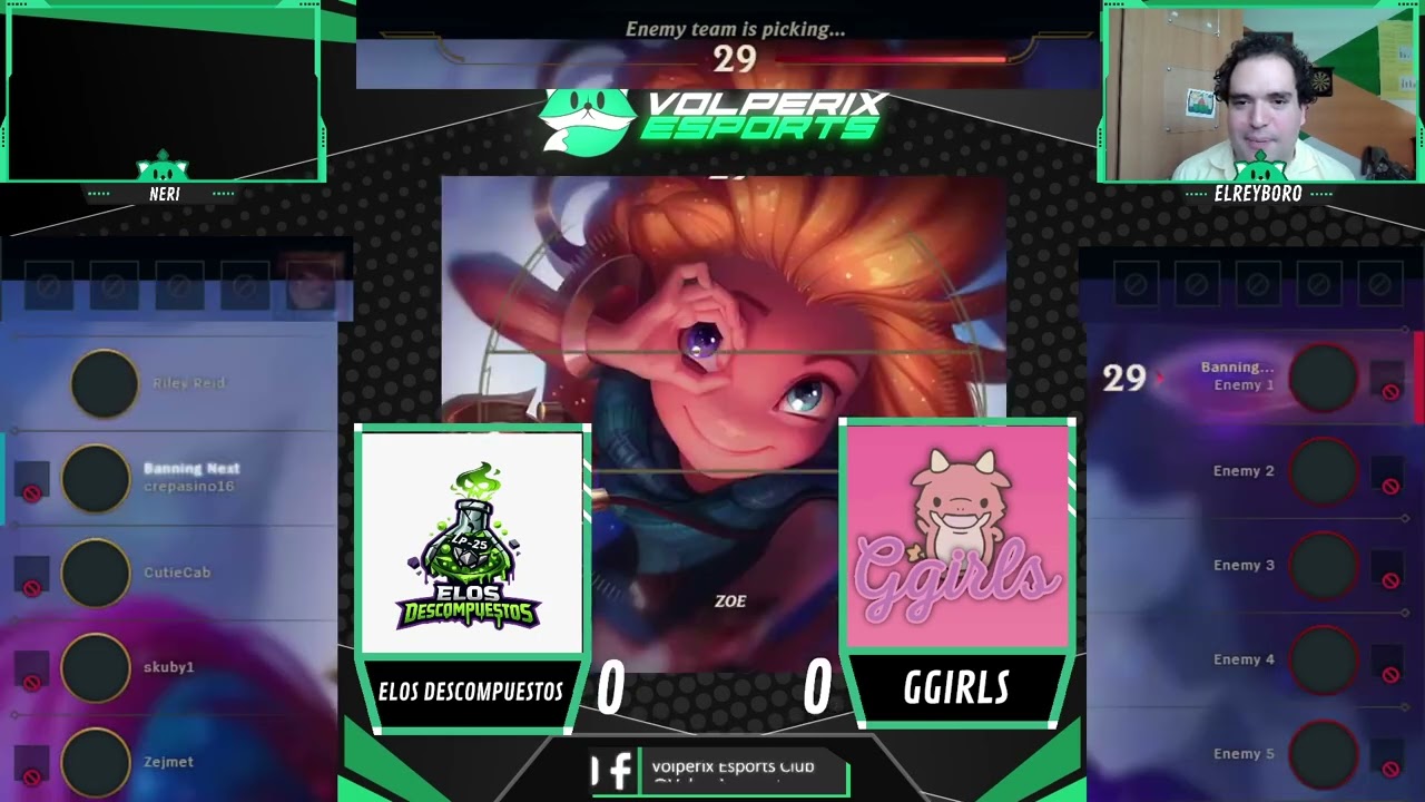 EsportsFQ | Ronda 2 | Clasificatorias | League of legends| Sexta edición