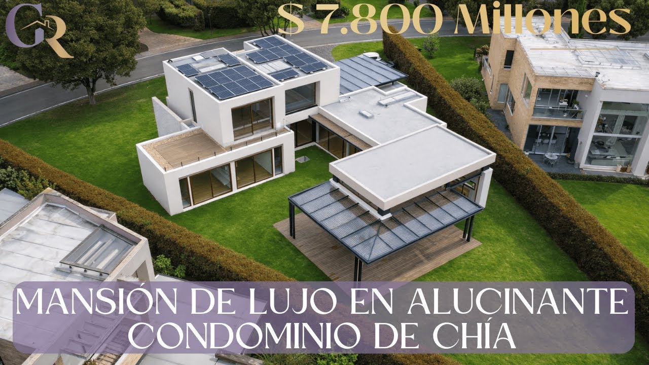 Alucinante Casa en Chía | Condominio con Campos de Golf, Gimnasio, Piscina y Canchas Deportivas