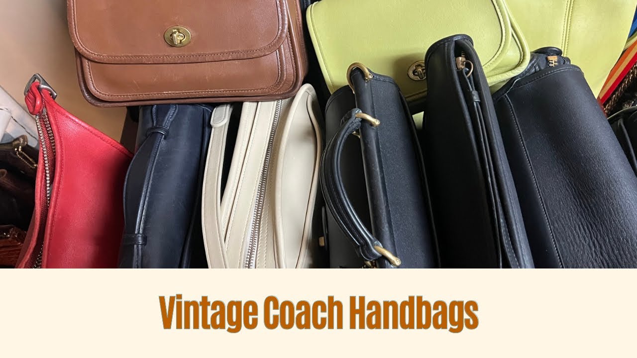 Коллекция винтажных сумок Coach | Ювелирные изделия Jewlia