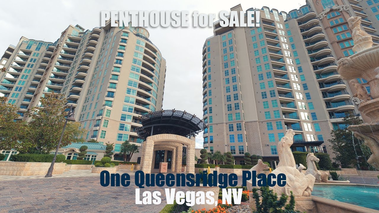 Luxury Penthouse for Sale at One Queensridge Place, 9101 Alta Dr, Unit 1503, Las Vegas, NV