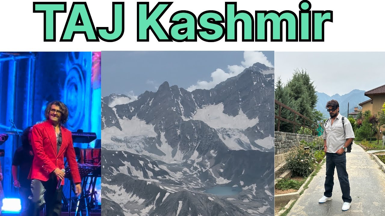 TAJ KHASMIR || SONU NIGAM SE MILE