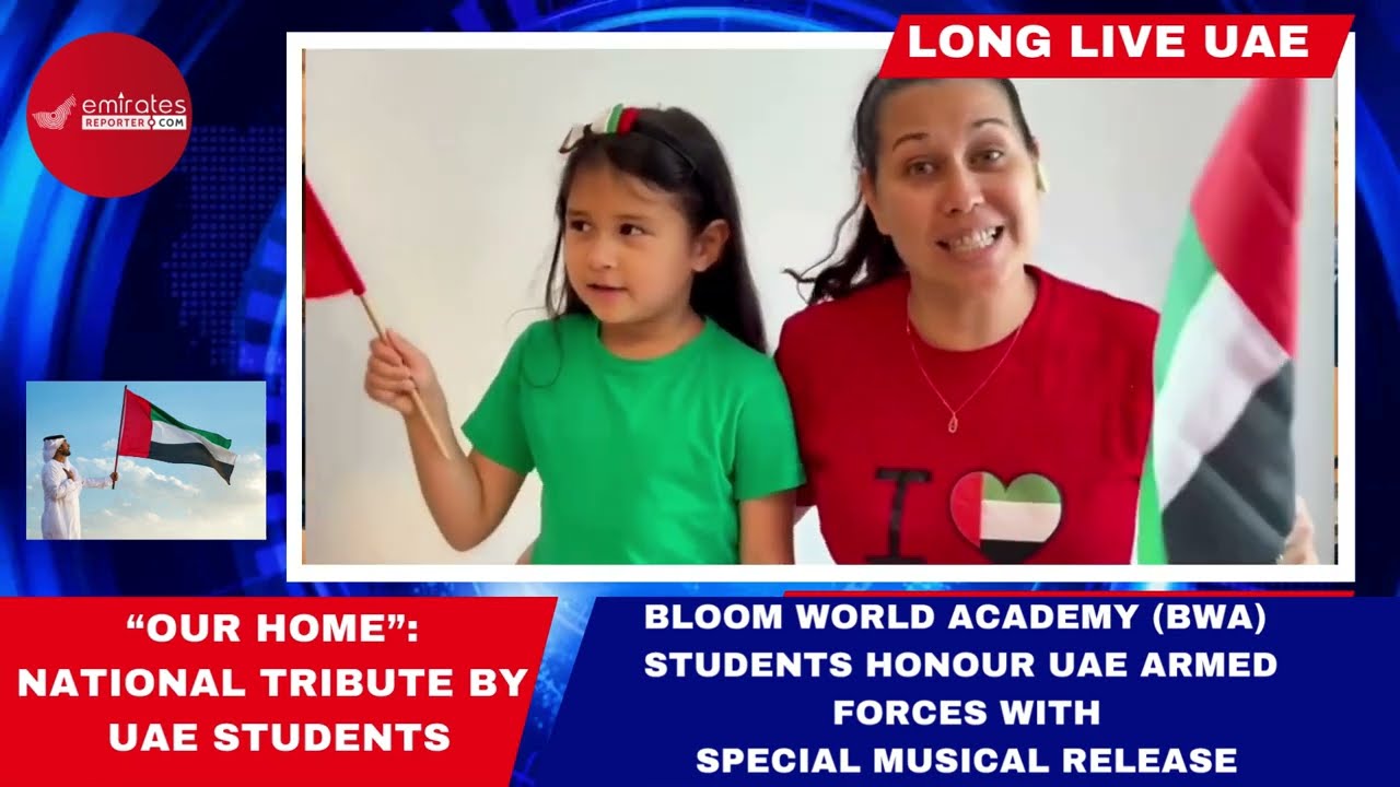PATRIOTIC HARMONY: Students Honor UAE Armed Forces with Special Musical Release #BloomWorldAcademy